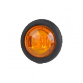 Durite 0-170-58 25mm Amber Round LED Marker Lamp - 12/24V PN: 0-170-58